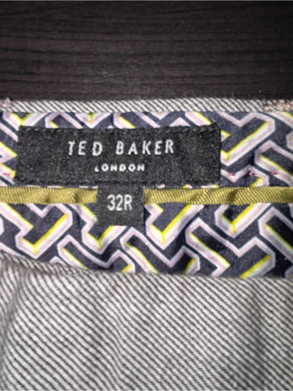 Ted Baker London linen blend trousers men’s size 32R